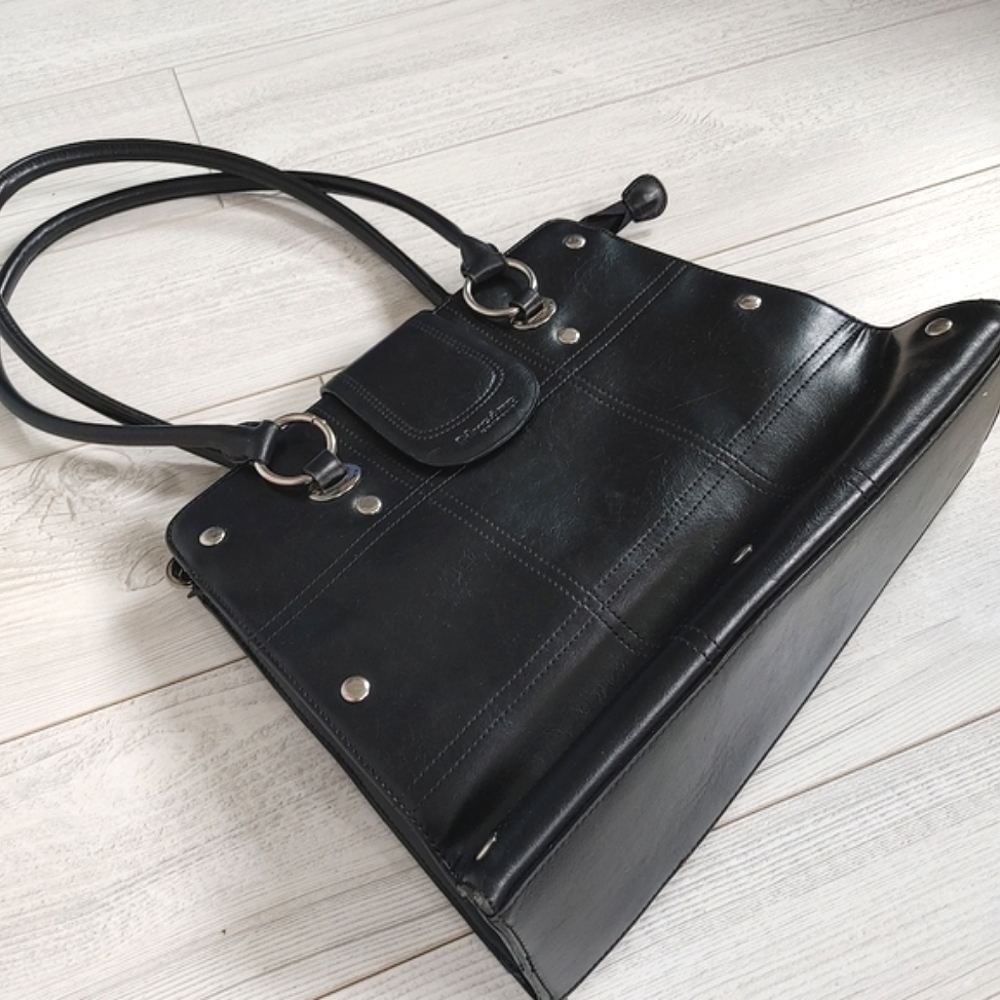 Nygard Collection Vintage Large Black Purse